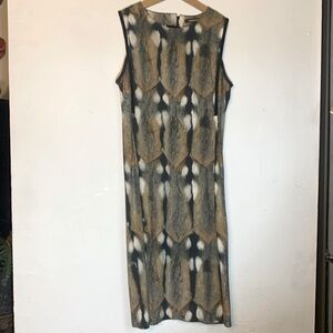 Beautiful Robert Cavalli signature animal print dress